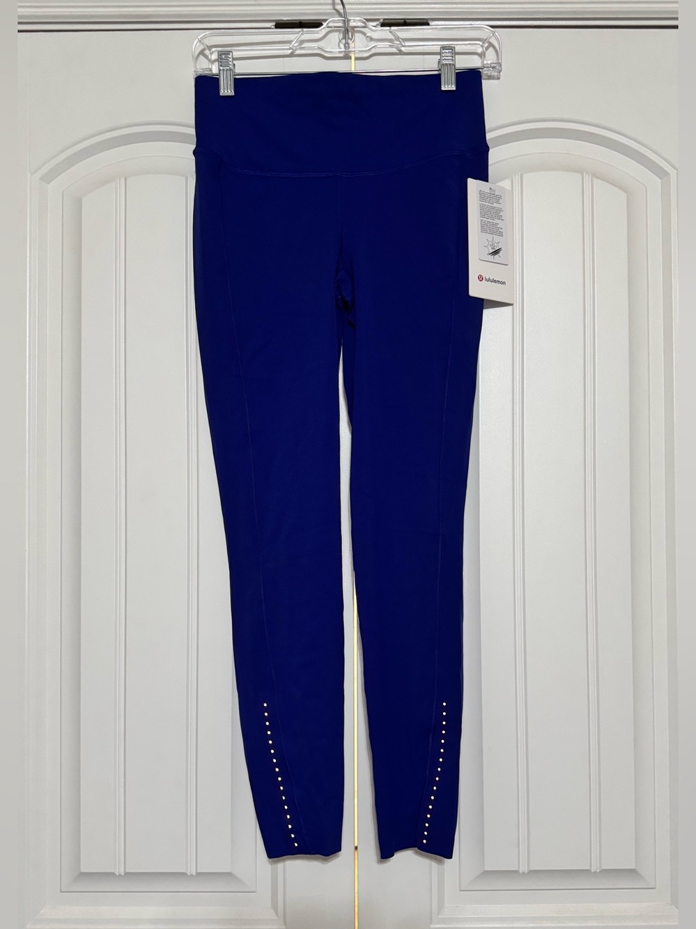 Lululemon Fast and Free High-Rise 1-Pocket Tight 25" Evolve Deep Sea Blue Size 8